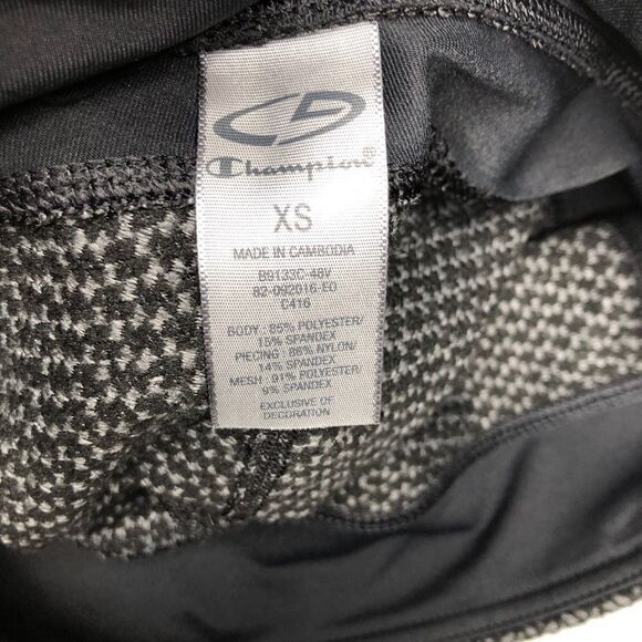Champion Black and Gray Capri Pants, XS - Picture 6 of 6